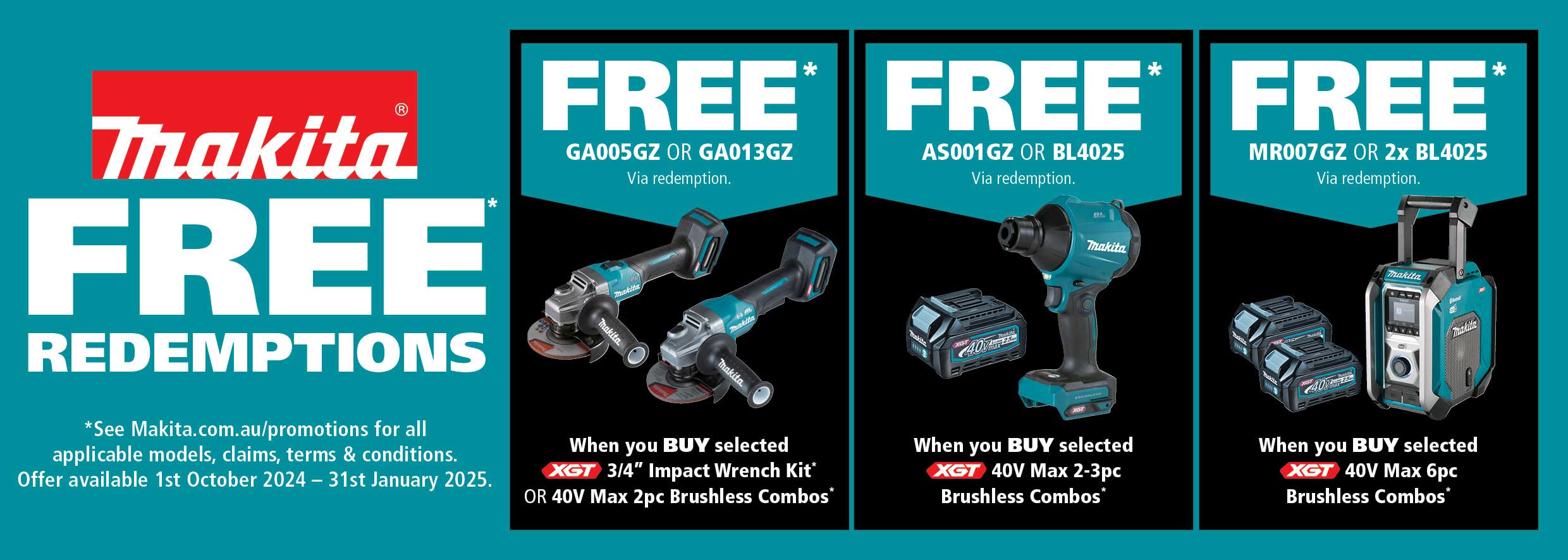 Makita Redemptions